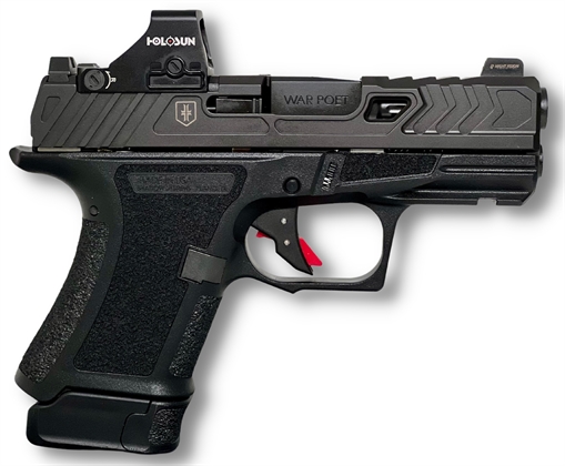 Picture of Shadow Systems CR920 WAR Poet Handgun 9mm Luger 13rd Magazines(2) 3.41" Fluted Barrel w/Holosun 507K SS-4084-H SS4084H