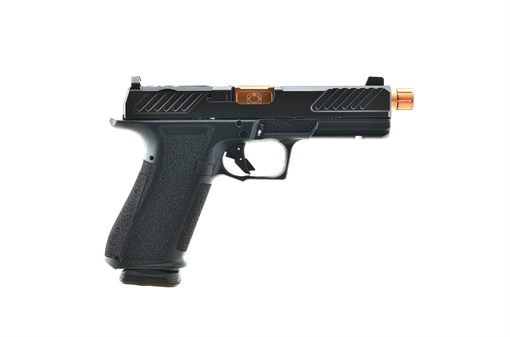 Picture of Shadow Systems DR290 Optic Combat Slide Handgun 9mm Luger 17rd Magazine 5" Threaded Bronze Barrel Front Night Sight SS-2003