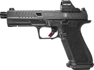 Picture of Shadow Systems DR920 WAR Poet Handgun 9mm Luger 17rd Magazines(2) 5" Fluted Threaded Barrel w/Holosun 507C SS-2075-H SS2075H