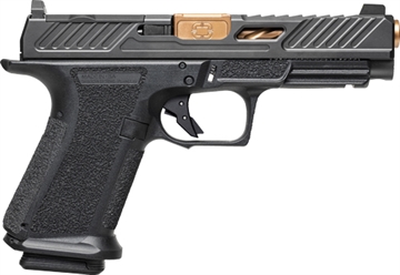 Picture of Shadow Systems Shadow Systems MR920L Elite Slide Optic Pistol 9mm 4.5in Black Frame Unthreaded Barrel Bronze 15r SS-1027 SS1027