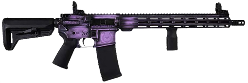 Picture of SHARK COAST VALKYRIE PURPLE DELUXE AR 5.56 16" MAGPUL 300-132-1000-25