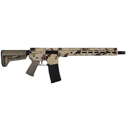 Picture of Shark Coast AR Rifle 5.56 NATO 30rd Magazine 16'' Barrel Chocolate Chip with Magpul Furniture 300-225-1000-20 CCSC