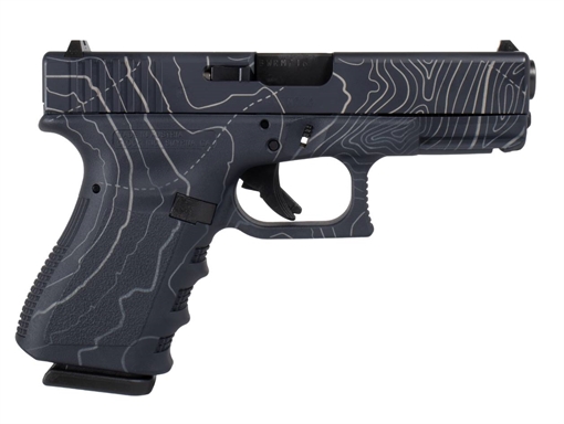 Picture of SHARK COAST G19 9MM TOPOGRAPHY BLUE 15RD G19TOPOBLUE