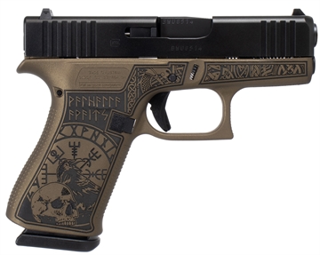 Picture of SHARK COAST G43X VIKING 9MM PSTL BRNZ FRME, BLK SLIDE G43XVIKING-BRZ