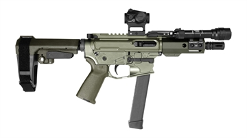Picture of SHARK COAST GRASSY KNOLL PCC BUNDLE HGA 9MM 7.5INBBL VORTEX RED DOT STREAMLIGHT AND RIFLE BAG SCC05752GK9B