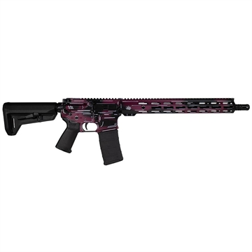 Picture of Shark Coast Tactical "Anime- Black Cherry" Rifle 5.56mm 10rd Magazine 16" Barrel 15" MLOK Handguard California Compliant SCC02119ABKCHCC 810188102539