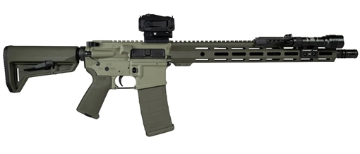 Picture of SHARK COAST CUSTOMS COAST TACTICAL AR15 GRASSY KNOLL AR BUNDLE 556 16IN BARREL 30RD  SCC04137GKNL SCC04137GKNL