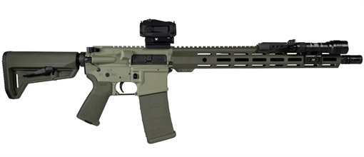 Picture of SHARK COAST CUSTOMS COAST TACTICAL AR15 GRASSY KNOLL AR BUNDLE-CA COMPLIANT 556 16IN BARREL 10RD  SCC04199GKNLCC SCC04199GKNLCC