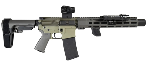 Picture of SHARK COAST CUSTOMS COAST TACTICAL AR15 SNEEKY PETE SD 300 BLACKOUT PISTOL 300BO 8IN BARREL 30RD  SCCSNKYSD300002 SCCSNKYSD300002