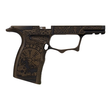 Picture of Shark Coast Tactical Custom X65 Sharktooth Grip Module for Sig Sauer P365X & P365XL - Viking VKGM