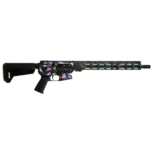 Picture of Shark Coast Tactical "Retro Miami" AR-15 Rifle 5.56mm 30rd Magazine 16" Barrel 15" MLOK Handguard MIAMI AR