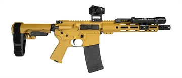 Picture of Shark Coast Tactical SCC06810RAL300-P RAL Bundle 300 Blackout 30+1 10" Threaded Barrel, RAL Cerakote Aluminum Receiver w/Picatinny Rail, M-LOK Handguard, RAL Cerakote Polymer Stock & Grip, Vortex Cros
