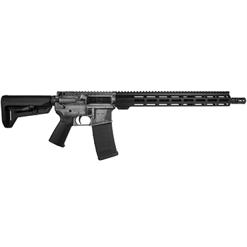 Picture of Shark Coast Trump 2.0 AR-15 Rifle 5.56 30rd Magazine 16" Barrel Distressed Silver Black 300-134-1000-04