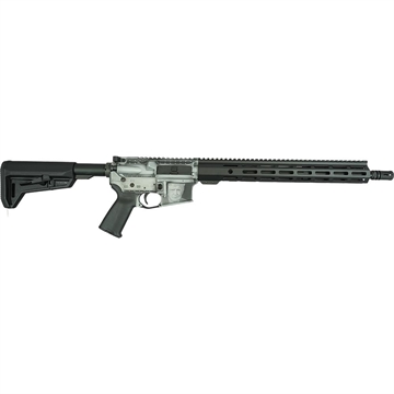 Picture of Shark Coast Trump 2.0 AR-15 Rifle w/SCC Lower 5.56 30rd Magazine 16" Barrel Distressed Silver Black 300134100004-1