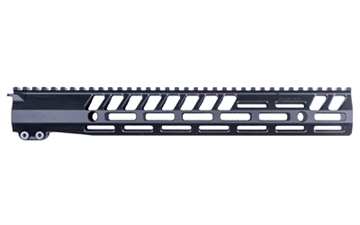 Picture of Sharps Bros Full Top Rail 14" M-LOK Handguard, 6061-T6 Aluminum w/Anodized Finish, Includes 4140 PH Steel Barrel Nut & Hardware SBHG06
