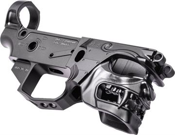 Picture of Sharps Bros Showdown Stripped Lower Multi-Caliber Black Anodized 7075-T6 Aluminum Compatible w/Mil-Spec AR-15 Parts SBLR11
