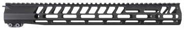 Picture of Sharps Bros Full Top Rail 15" M-LOK Handguard, 6061-T6 Aluminum w/Anodized Finish, Includes 4140 PH Steel Barrel Nut & Hardware SBHG05