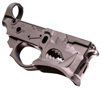 Picture of Sharps Bros. , Gen 2 Warthog, Semi-automatic, Billet Lower Receiver, 223 Rem/556NATO, Black Finish, CNC Machined from 7075 Billet Aluminum SBLR02