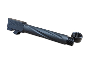 Picture of SHAW BARREL FOR GLOCK 19 9MM 4 3/8" FLUTED MATCH THREADED GL19SSNHF9TM
