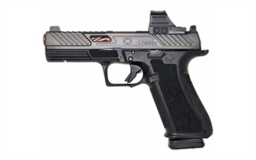 Picture of Shadow Systems DR920 Elite Slide Holosun Pistol 9mm 4.5 in. Black SS-2011-H