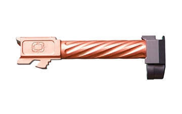 Picture of Shadow Systems MR/XR Barrel with Compensator, 9MM, 4.2", Fits Shadow Systems MR/XR, Nitride Finish, Bronze SGK-MRP-BRN