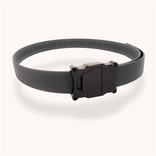 Picture of Shield Arms Apogee Belt Black Belt and Grey Buckle APO-BLK-REG-BUC--GRY-STP