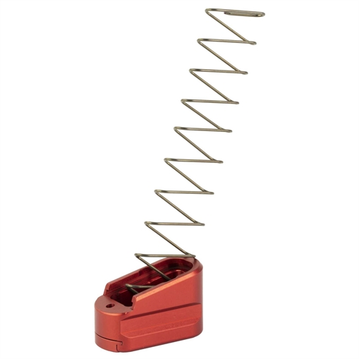 Picture of SHIELD ARMS GLOCK 43 MAG EXTENSION +2 RED G43-ME-2-RED