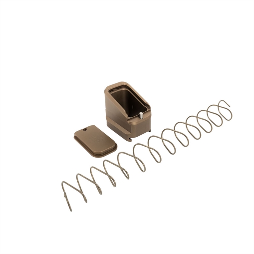 Picture of SHIELD ARMS MAG EXTENSION +5/4 MUD BROWN FITS CZ P10C/P07 MAGS CZ-P10C-ME-5-MUD