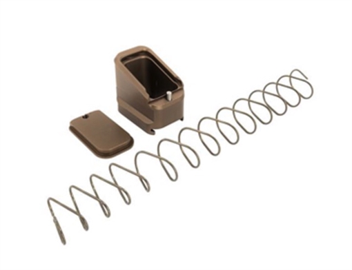 Picture of SHIELD ARMS MAG EXTENSION +5/4 MUD BROWN FITS CZ P10F/P09 MAGS CZP10F-ME-5-MUD