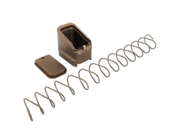 Picture of SHIELD ARMS MAG EXTENSION +5/4 MUD BROWN FITS CZ P10F/P09 MAGS CZP10F-ME-5-MUD