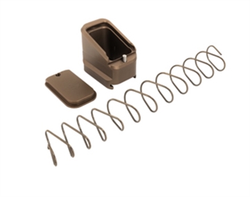 Picture of SHIELD ARMS MAG EXTENSION +5/4 MUD BROWN FITS CZ P10S MAGS CZP10S-ME-5-MUD