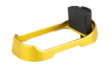 Picture of Shield Arms Magwell, Mag Well, Gold, Anodized, Fits Glock 43X/48 G43X48-MAGWELL-GLD