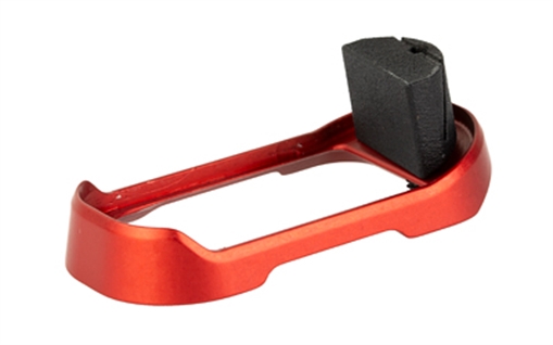 Picture of Shield Arms Magwell, Mag Well, Red, Anodized, Fits Glock 43X/48 G43X48-MAGWELL-RED