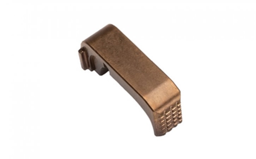 Picture of SHIELD ARMS PREMIUM MAG CATCH/RELEASE STEEL BRONZE GLOCK 43X/48 LH G43X-PMR-BRONZE-LH