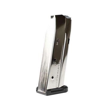 Picture of SHIELD ARMS S-15 MAGAZINE ELECTROLESS NICKEL GLOCK 43X/48 15RD SA-S15-EN-SLR