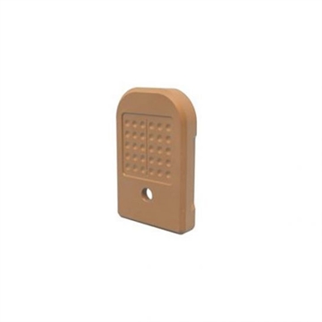Picture of SHIELD ARMS S15 MAG +0 MUD BROWN ALUMINUM BASE PLATE FITS GLOCK 43X/48 MAGS S15-ALU-BAS-MUD