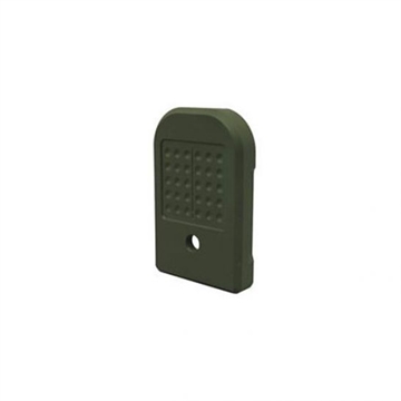 Picture of SHIELD ARMS S15 MAG +0 ODA GREEN ALUMINUM BASE PLATE FITS GLOCK 43X/48 MAGS S15-ALU-BAS-ODA