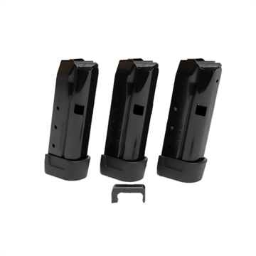 Picture of SHIELD ARMS Z9 COMBO 3 THREE MAGAZINES POWERCRON GLOCK 43 W/ 1 BLACK MAG RELEASE 9RD Z9-COMBO-3M-1C