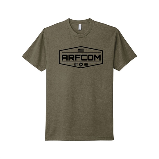 Picture of Ar15.Com SHIELD LOGO UNISEX T-SHIRT OLIVE LARGE NONE