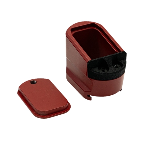 Picture of Shield Arms Magazine Extension 5rd Compatible w/ Shield Arms M&P 2.0 Red Anodized Aluminum MPME5RED