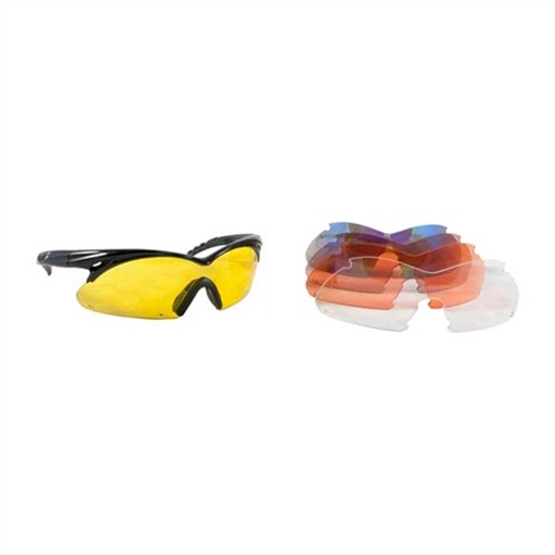 Picture of Radians MULTIPLE LENS SHIFT INTERCHANGEABLE LENS GLASSES BLACK SH500CS