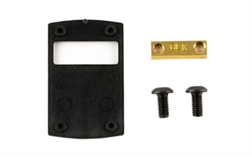 Picture of Shield Sights Mounting Plate, Low Pro Slide Mount, Black, Fits Glock 21 MNT-G21-POLY-SMS-RMS