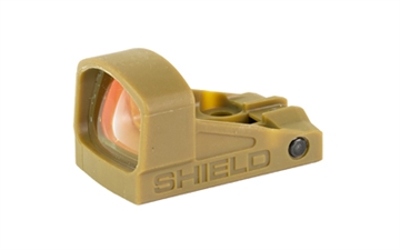 Picture of Shield Sights SMSC, Glass Edition, Red Dot Sight, Non Magnified, 4 MOA, Flat Dark Earth SMSC-4MOA-GLASS-FDE