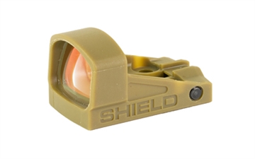Picture of Shield Sights SMSC, Glass Edition, Red Dot Sight, Non Magnified, 8 MOA, Flat Dark Earth SMSC-8MOA-GLASS-FDE