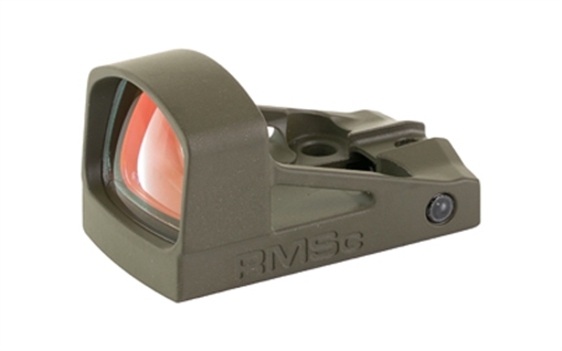 Picture of Shield Sights RMSc, Glass Edition, Red Dot Sight, Non Magnified, Fits RMSc Footprint, 4MOA, Olive Drab Green RMSC-4MOA-GLASS-ODG