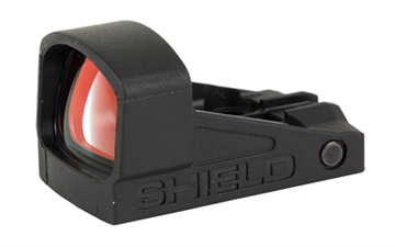 Picture of Shield Sights SHIELD Mini Sight, Compact, Glass Edition, Red Dot Sight, Non Magnified, Fits SMSc Footprint, 4MOA Dot, Black SMSC-4MOA-GLASS