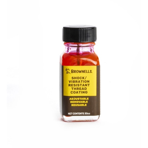Picture of Brownells THREAD COATING, SHOCK/VIRBRATION RESISTANT, 30CC BOTTLE 21330BROWN
