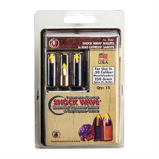 Picture of Thompson Center Shockwave .50 cal Sabots - Super Glide 250 gr BS Sabot 15/ct 17008245