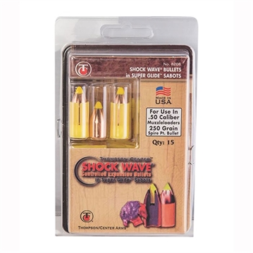 Picture of Thompson Center Shockwave .50 cal Sabots - Super Glide 250 gr Sabot 15/ct 17008208
