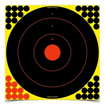 Picture of Birchwood Casey SHOOT-N-C 17.25'' BULL'S-EYE TARGET 5 SHEET PACK BC-34185